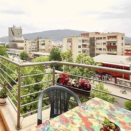 Apartman Old Bazaar - Top Studio With View Szkopje